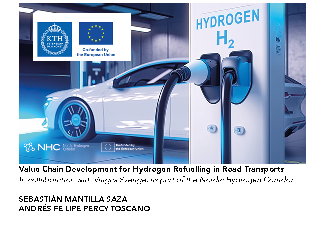 Value chain development for hydrogen Refuelling in road transports